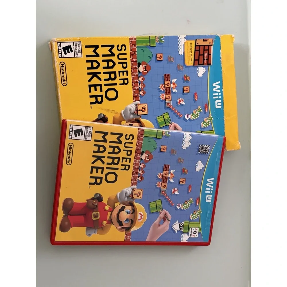 Super Mario Maker Nintendo Wii U Big Box Edition Video Game